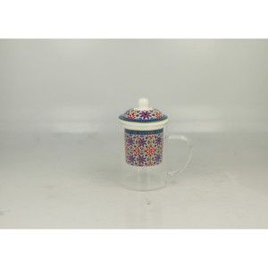 Hrnek s porcelánovým filtrem Duo Gift Agadir, 450 ml