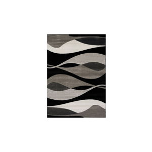 Šedo-černý koberec Webtappeti Manhattan Hudson, 120 x 170 cm