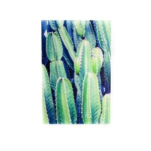 Nástěnný obraz Velvet Atelier Cactus, 40 x 60 cm
