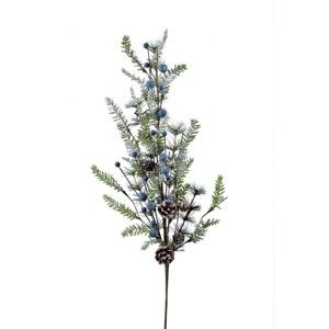 Vánoční dekorace ve tvaru větve se šiškami Ego dekor, výška 90 cm