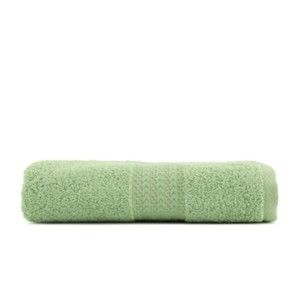 Zelený ručník z čisté bavlny Foutastic, 70 x 140 cm