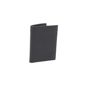Černá kožená peněženka Trussardi Native, 12,5 x 9,5 cm