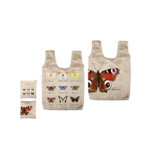 Skládací taška s potiskem motýlů Ego Dekor Fly