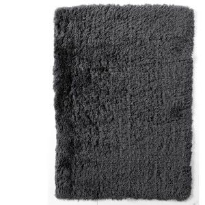 Tmavě šedý koberec Think Rugs Polar, 80 x 150 cm