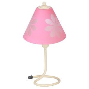 Růžová stolní lampa Glimte Rainbow