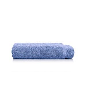 Světle modrý bavlněný ručník Maison Carezza Marshan, 50 x 100 cm