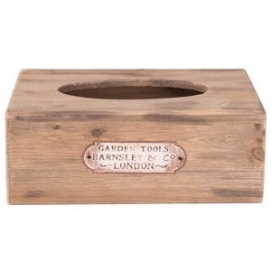 Dřevěný box na kapesníky Clayre & Eef Lucero