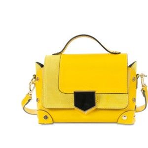 Žlutá kožená kabelka Infinitif Chelsea