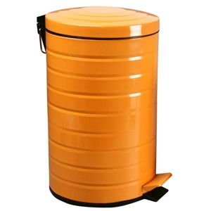 Oranžový odpadkový koš Versa, 5 l