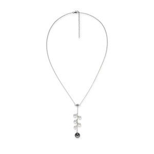 Perlový náhrdelník s přívěskem zdobeným zirkony Pearls of London