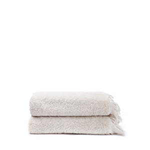 Sada 2 krémových ručníků ze 100% bavlny Bonami, 50 x 90 cm