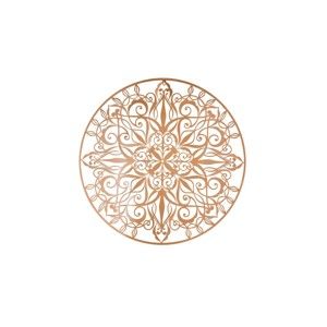 Kovová nástěnná dekorace Graham & Brown Copper Luxe