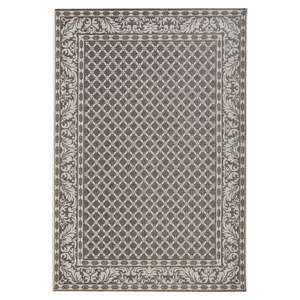 Šedo-krémový venkovní koberec NORTHRUGS Royal, 160 x 230 cm