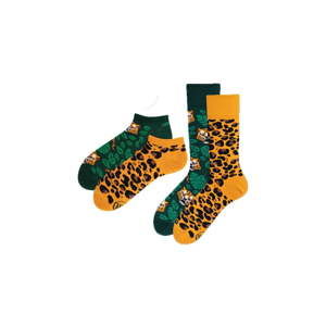Sada 2 párů klasických a kotníkových ponožek Many Mornings El Leopardo, vel. 43-46