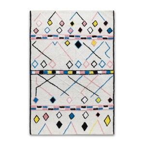Barevný ručně tkaný koberec z bavlny HF Living Morocco, 120 x 170 cm