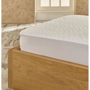Ochranná bavlněná podložka na postel Helene, 100 x 200 cm