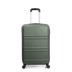 Zelený cestovní kufr na kolečkách Hero Utah, 60 l