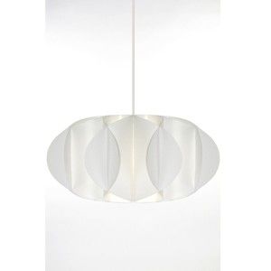 Bílé závěsné svítidlo Globen Lighting Clique XL, ø 55 cm