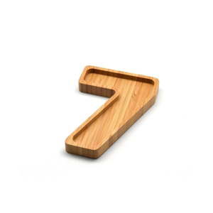 Bambusová miska na oříšky ve tvaru čísla 7 Bambum Numero