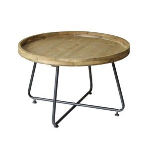 Koneferenční stolek z borovicového dřeva Red Cartel, ⌀ 75 cm