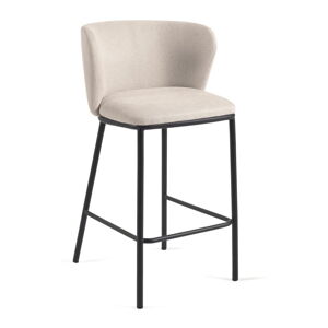 Krémové barové židle v sadě 2 ks 92 cm Ciselia – Kave Home