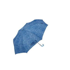 Modrý skládací deštník Ambiance Missy, ⌀ 108 cm