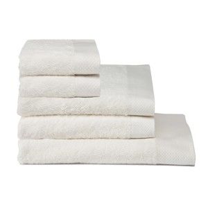 Set 5 ručníků Pure Cream