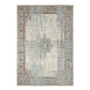 Modro-krémový koberec Hanse Home Celebration Patteo, 80 x 150 cm