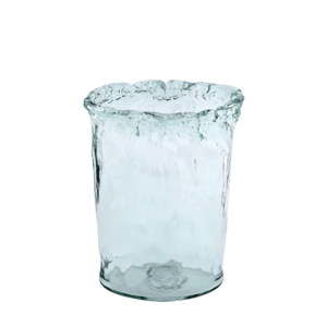 Skleněná váza z recyklovaného skla Ego Dekor Pandora Authentic, 34 cm