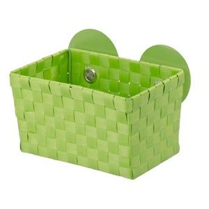 Zelený košík s přísavkou Wenko Fermo
