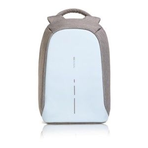 Světle modrý bezpečnostní batoh XD Design Bobby Compact