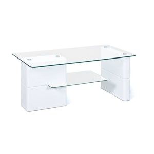 Bílý konferenční stolek Interlink Adrian