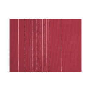 Vínově červené prostírání Tiseco Home Studio Stripe, 45 x 33 cm