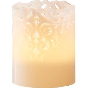 LED svíčka Best Season Clary, výška 10 cm