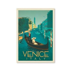 Plakát Americanflat Venice, 42 x 30 cm