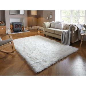 Béžový koberec Flair Rugs Sheepskin, 80 x 150 cm