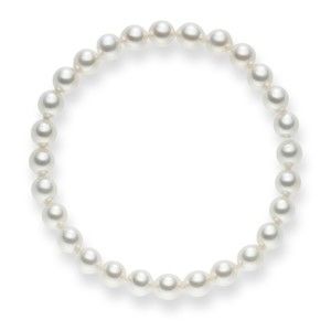 Perlový náramek Pearls of London South Earth, délka 21 cm