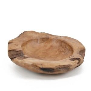 Mísa z teakového dřeva Moycor Erosi, ⌀ 40 cm