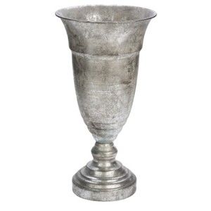 Dekorativní pohár ve stříbrné barvě Ego Dekor, výška 43,5 cm