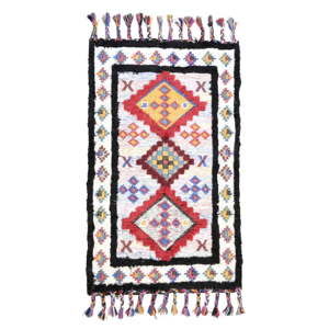 Barevný vlněný koberec InArt Tribal, 120 x 180 cm