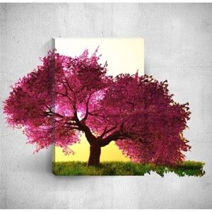 Nástěnný 3D obraz Mosticx Purple Tree, 40 x 60 cm