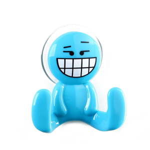 Modrý háček ve tvaru panáčka Unimasa Happy