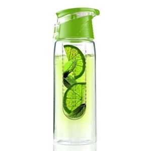 Zelená lahev Asobu Flavour It 2 Go, 600 ml