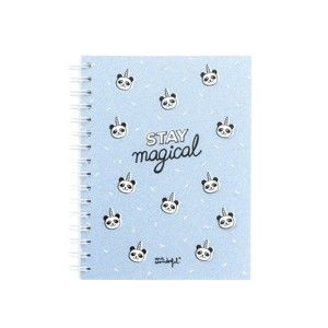 Modrý tečkovaný zápisník Mr. Wonderful Stay Magical