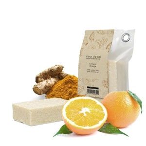 Přírodní mýdlo s vůní pomeranče a kurkumou HF Living