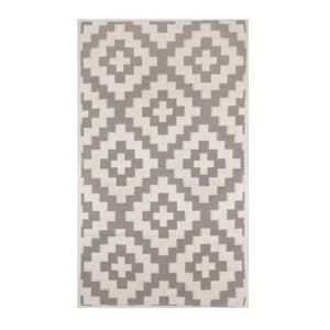 Krémový koberec s příměsí bavlny Art Coffee, 60 x 90 cm