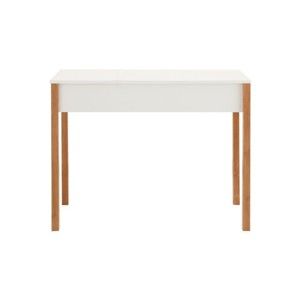 Bílý dřevěný konzolový stolek Støraa Caitlin