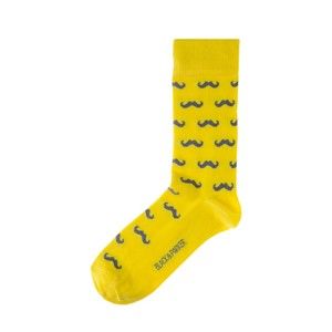 Žluté ponožky Black & Parker London Oxford, vel. 37 - 43