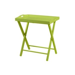 Zelený odkládací stolek Actona Vassaio