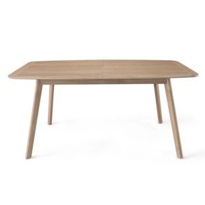 Rozkládací jídelní stůl z dubového dřeva Wewood - Portuguese Joinery Azores, délka 180 - 230 cm